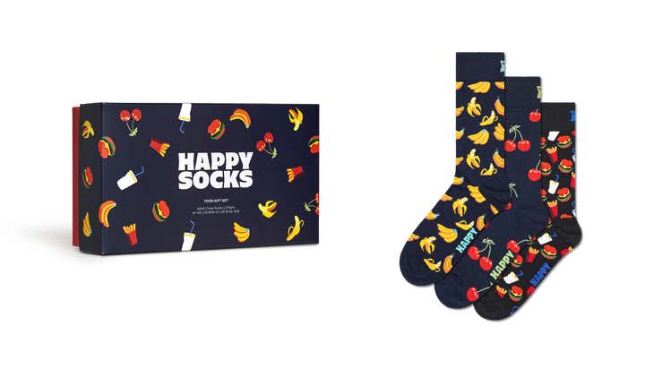 3-Pack Food Socks Gift Set
