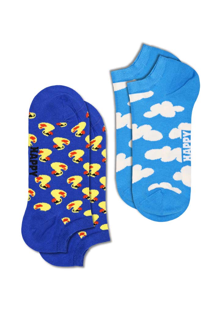 2-Pack Rubber Duck Low Sock